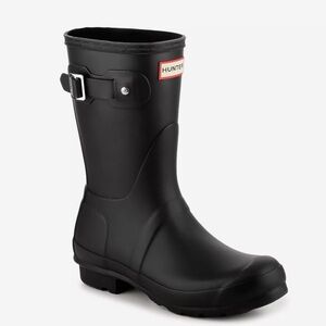 HUNTER Original Short Matte Rain Boot - Women’s 9
